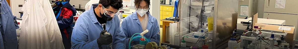 EPSS students doing labwork.